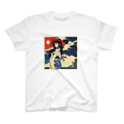 KAZAHANAの岬の少女 Regular Fit T-Shirt