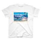 Saigetsuの【旅立ちの日】/長崎の風景 スタンダードTシャツ