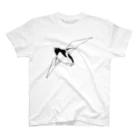 メガネモチノニャオのグライダーペンギン スタンダードTシャツ