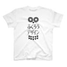 fukurou-designのふくろうデザイン　ロゴTシャツ スタンダードTシャツ