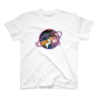 Loveuma. official shopのSpace cat meto by NLD Regular Fit T-Shirt