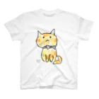 保護ねこカフェ もりねこのえびぞう スタンダードTシャツ