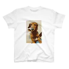 谷中画廊の愛犬コナン Regular Fit T-Shirt