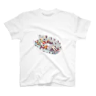 ton汁のえの子のバター醤油アルミホイル包 スタンダードTシャツ