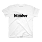 Numberグッズ部（仮）のNumberロゴ（80s） スタンダードTシャツ