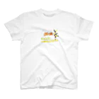 裸足になれるのふみきりマン スタンダードTシャツ