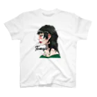 tomajo_NFTのtomajo #025 グリーンゼブラ スタンダードTシャツ