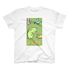 にゃんたろ先生のキョウリュウさんたち Regular Fit T-Shirt