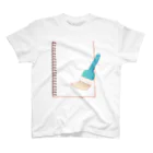 山田デイジーのスケッチブックと刷毛 Regular Fit T-Shirt