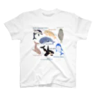 おぐらきょうこのイルカとクジラとアザラシたち Regular Fit T-Shirt