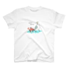 toridoriのカニに油断したカモメくん スタンダードTシャツ