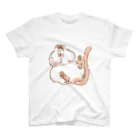 Lichtmuhleのあおむけラットちゃん01 スタンダードTシャツ