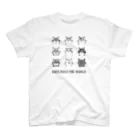 chi-bitのCATS RULE THE WORLD スタンダードTシャツ