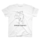 殺戮の勇者のPOWER is MONEYシャツ Regular Fit T-Shirt