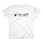 minakawanekoのみんな揃って Regular Fit T-Shirt