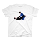 柔術イラストレーションのクローズドガード Regular Fit T-Shirt