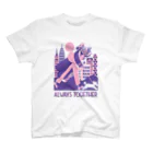 岸 潤一 / イラストレーターのALWAYS TOGETHER Regular Fit T-Shirt