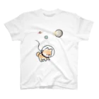 ほんわかしばいぬの宇宙のしばいぬ スタンダードTシャツ