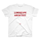 Landscape Architecture｜Studio HataKeの職能シリーズ｜ランドスケープアーキテクト スタンダードTシャツ