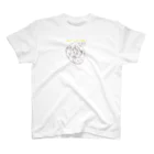 ゴリアテのハツ_white(すやすやver.) スタンダードTシャツ