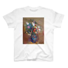 世界美術商店の花束 / Bouquet of Flowers Regular Fit T-Shirt