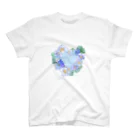 ピヨ_chemistryのハートのリース Regular Fit T-Shirt