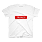 SASAKI's FICITON.のRED__friends. スタンダードTシャツ