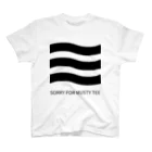 THIS IS NOT DESIGNの生乾き、すみません。SORRY FOR MUSTY TEE スタンダードTシャツ