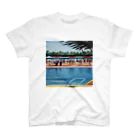 Soup Syrupの#0019 | Pool Hotel 04 Regular Fit T-Shirt