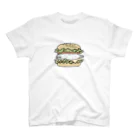 ぴすぴすのアザラシバーガー スタンダードTシャツ