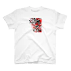 AliceDesignLab.のRed&Black スタンダードTシャツ