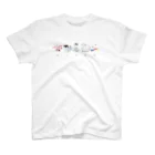 nipponHUGの日本のかわいいあいうえお スタンダードTシャツ