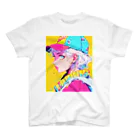 むにヱるのCool Pop AI Girl 01 Regular Fit T-Shirt
