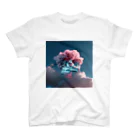 NEON CITYのネオンシティ シリーズ サンカヨウ Skeleton Flower Regular Fit T-Shirt
