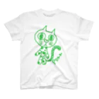 purr-gorogoroのＰｕｒｒ グリーン スタンダードTシャツ