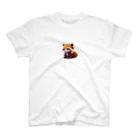 sweetsmailstudioの3Dイラスト　レッサーパンダ Regular Fit T-Shirt