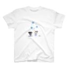 HAKOUSA -ハコウサ-の雪 スタンダードTシャツ