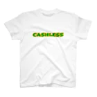 何か食べたいのcashless Regular Fit T-Shirt