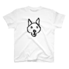 せいろ飯店のびっくりした犬 スタンダードTシャツ