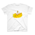 そよぎやのyellow Regular Fit T-Shirt