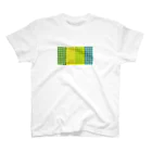 iroiroiのチェック柄 グリーン系 スタンダードTシャツ