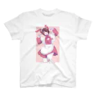 メイド喫茶デカ犬のうさぎメイドよしのくん(眼鏡無) Regular Fit T-Shirt