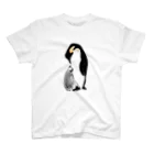 ぎょぎょまあとのペンギン親子🐧 スタンダードTシャツ