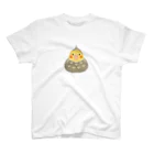 みどりのなにかのもっちりオカメ（シナモンパール） スタンダードTシャツ