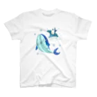 kotkotriのペンギンとクジラ Regular Fit T-Shirt