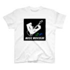 MusicMuscular OfficialshopのBOXロゴ Regular Fit T-Shirt