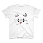 佐一門のあくたいをつくねこ スタンダードTシャツ