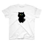 ネムうまるの黒猫 しじみさん Regular Fit T-Shirt