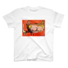 Tominaga Keishiのアニマルシリーズのネコちゃん Regular Fit T-Shirt