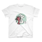 CKWのCKW伊勢えびと犬 スタンダードTシャツ